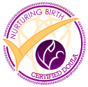 Nurturing Birth certified logo